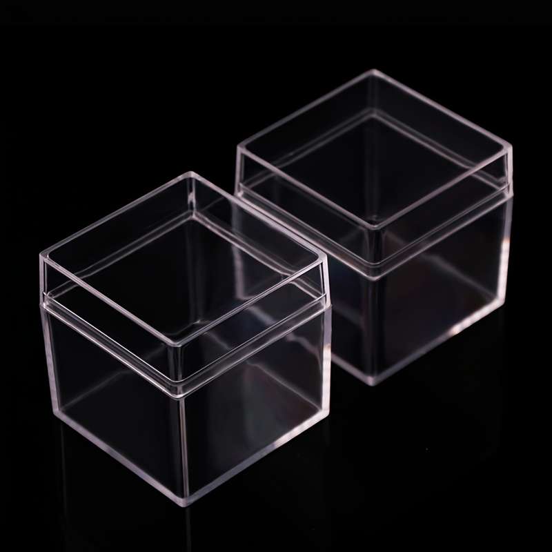 Premium Transparent Square Plastic Storage Box