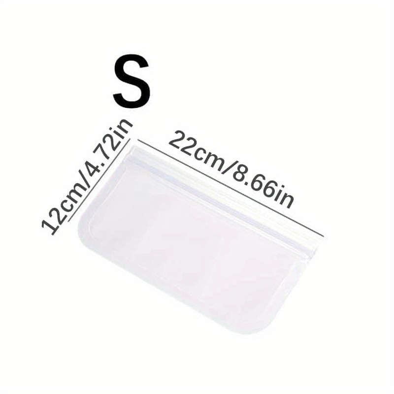 Reusable Silicone Ziplock Bags