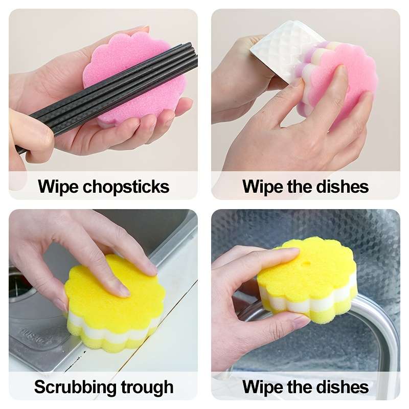 Sponge dish cloth