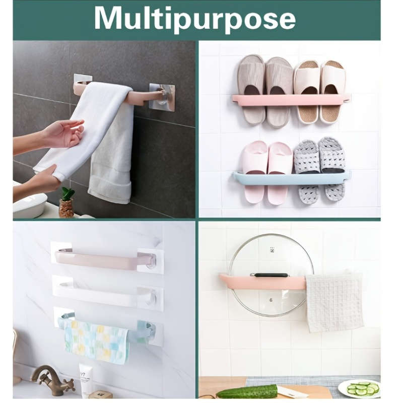 Multicolor Plastic Towel Bar