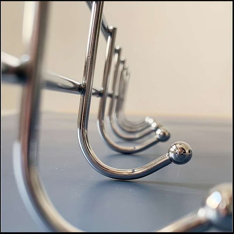 Modern Metal Wall Mount Hanging Rod