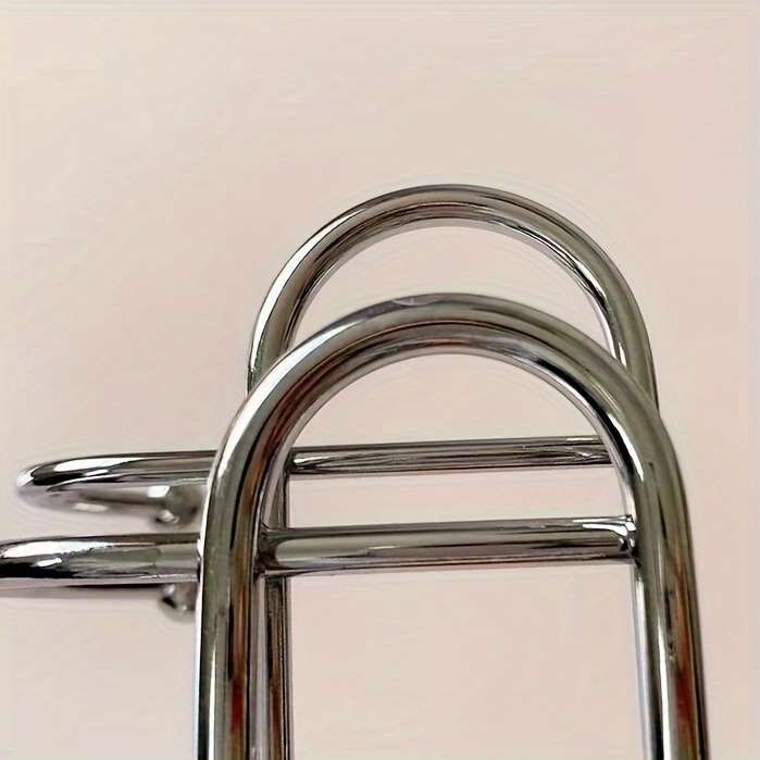 Modern Metal Wall Mount Hanging Rod