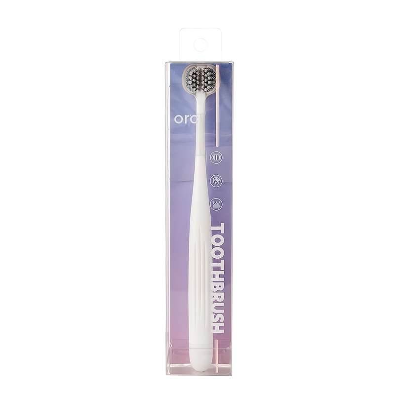 1pc Premium 3-Sided Soft Bristle Toothbrush