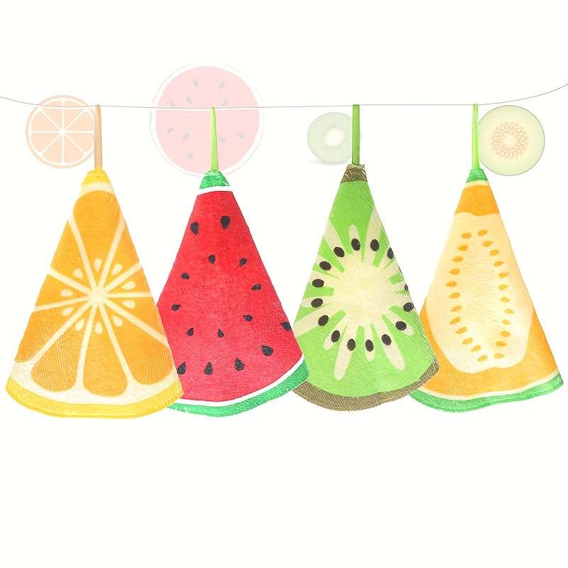 Fruit Themed Kitchen And Bathroom Towels