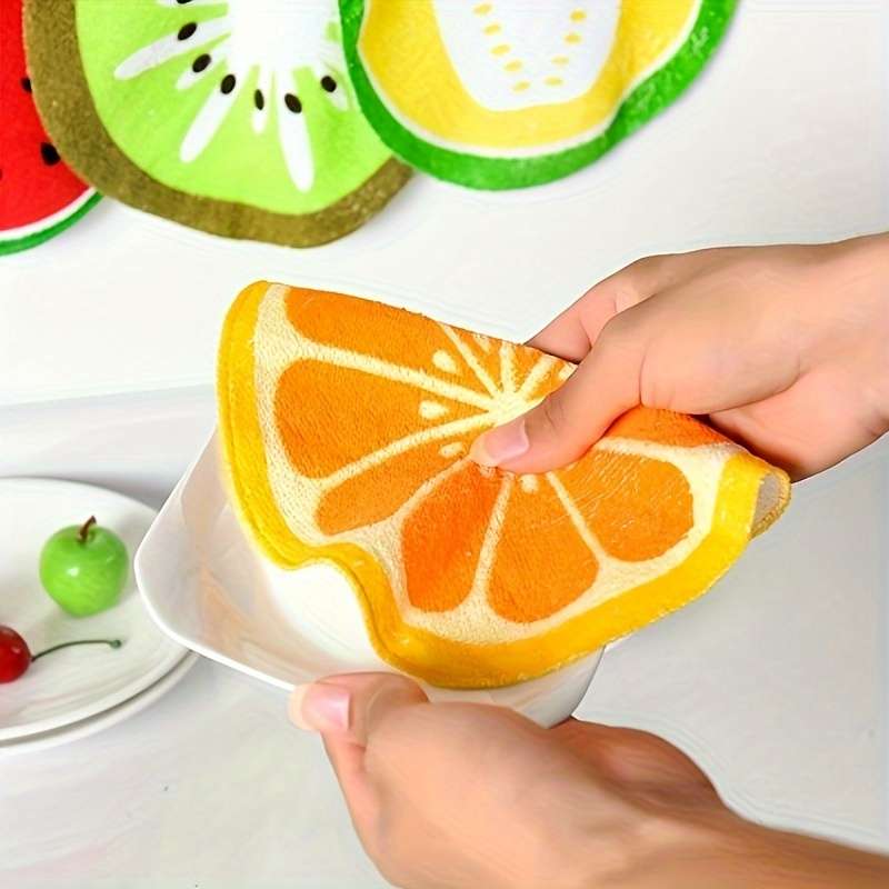 Fruit Themed Kitchen And Bathroom Towels