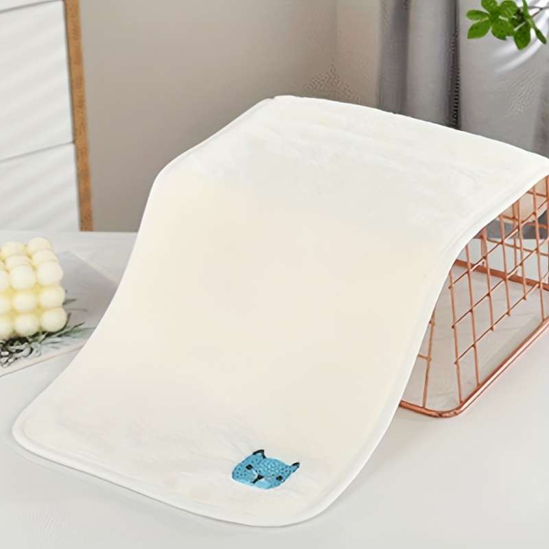 Ultra-Soft Coral Fleece Towel