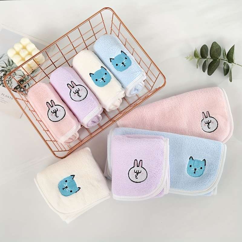 Ultra-Soft Coral Fleece Towel