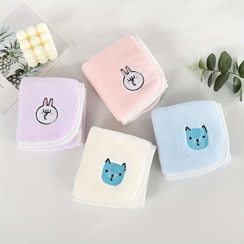 Ultra-Soft Coral Fleece Towel