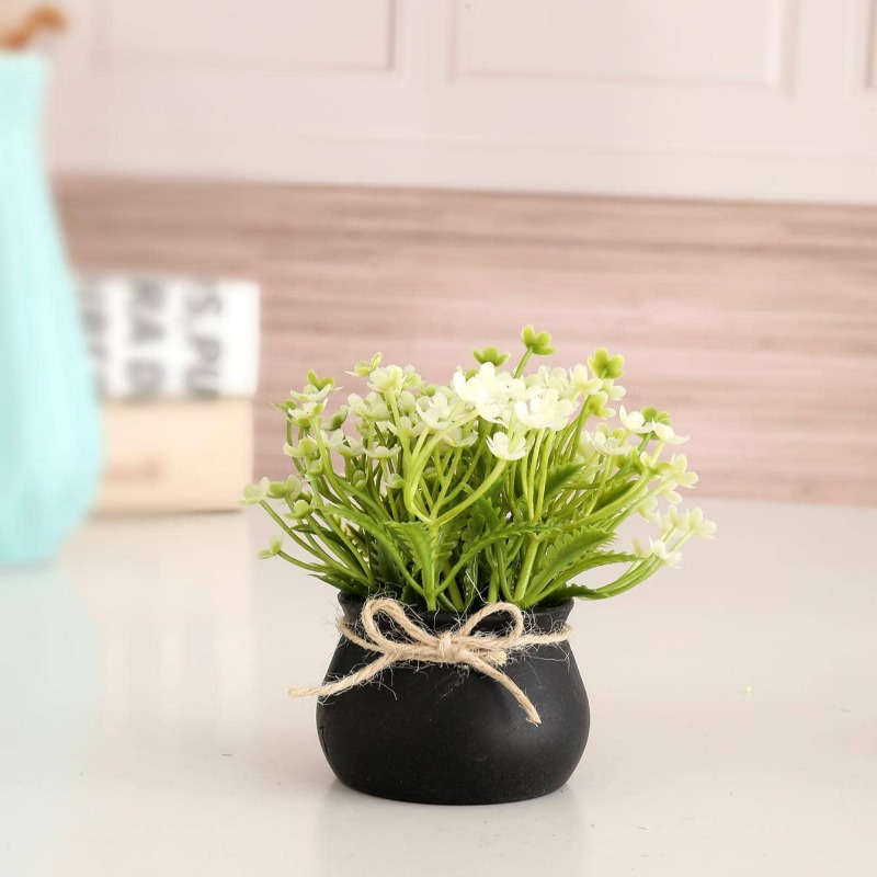 Charming Youngsters Pink Artificial Potted Plant