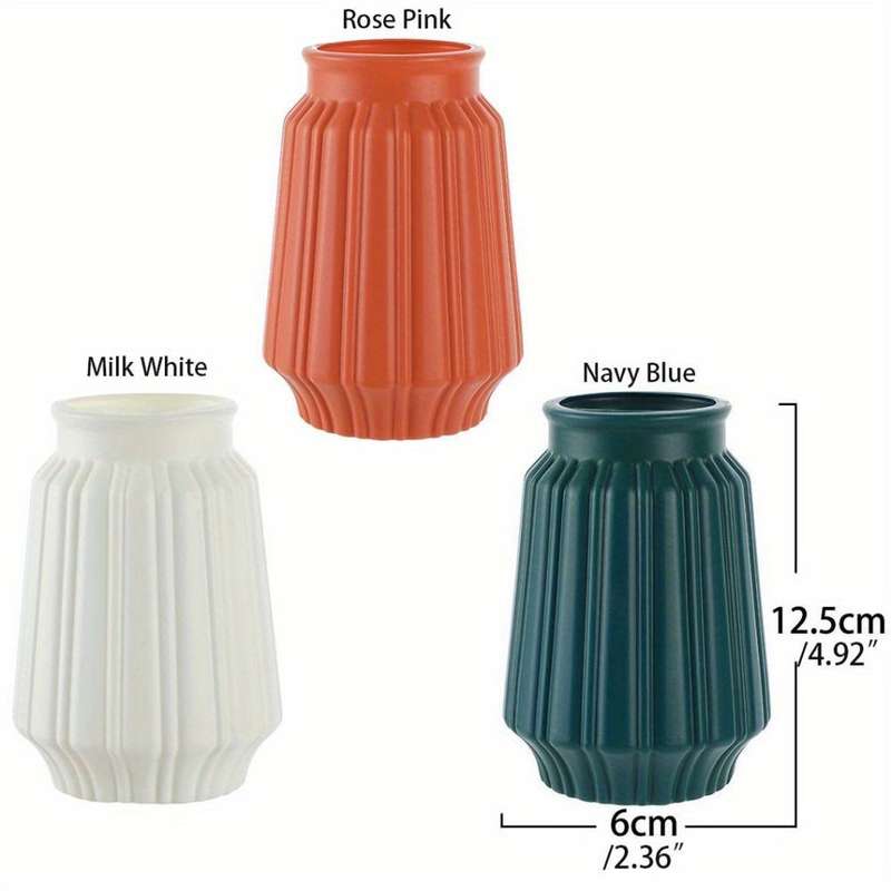 Nordic Style Handmade Plastic Vase