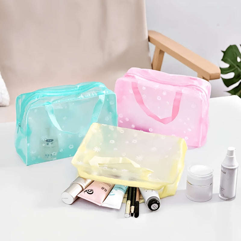 5 Piece Makeup And Toiletry Bag Set