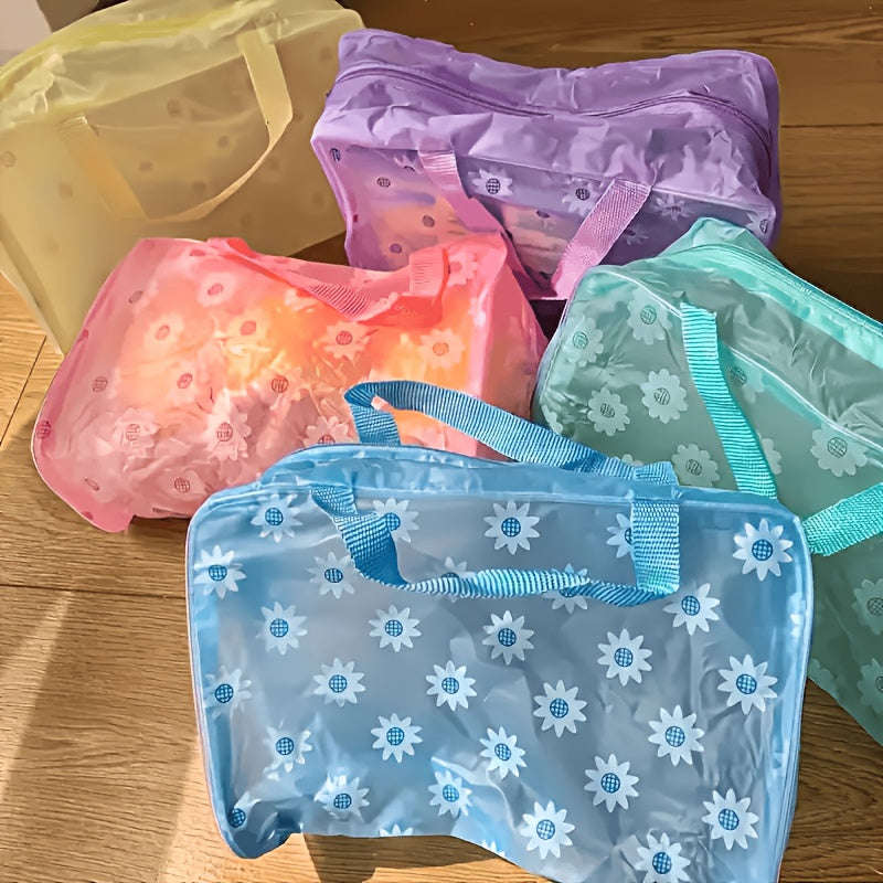 5 Piece Makeup And Toiletry Bag Set