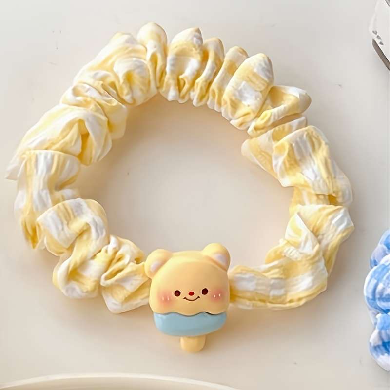 Sweetheart Bear Sausage Hair Band