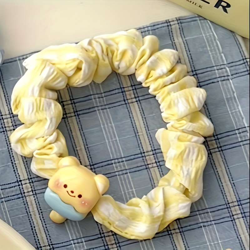 Sweetheart Bear Sausage Hair Band