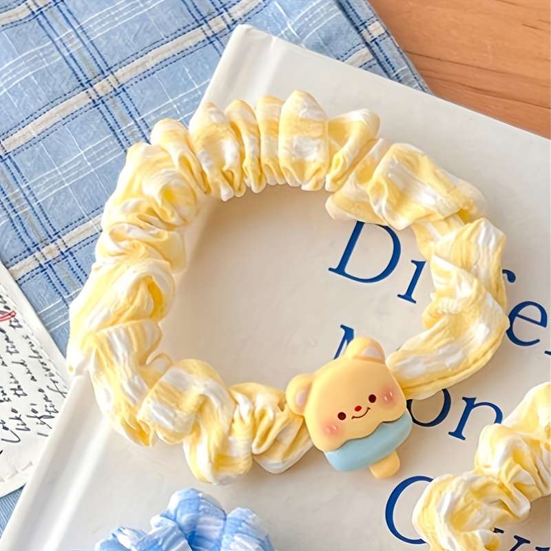 Sweetheart Bear Sausage Hair Band