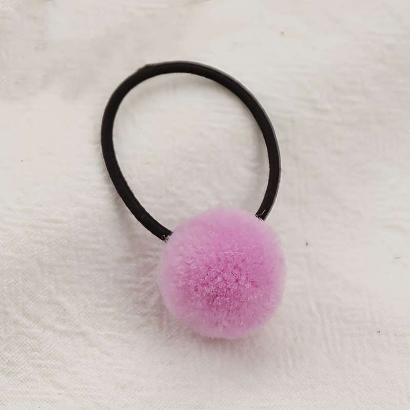 1pcs of Cute Pom-Pom Hair Ties