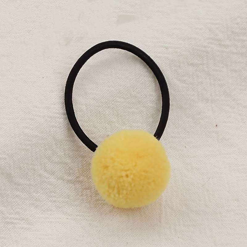 1pcs of Cute Pom-Pom Hair Ties