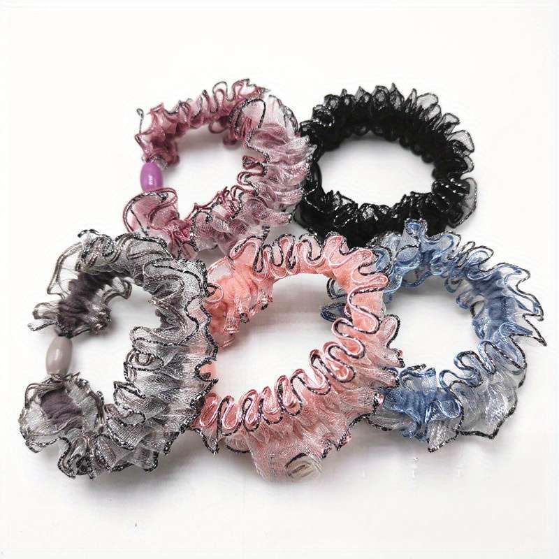 Sweet Lace Hair Ties For Girls