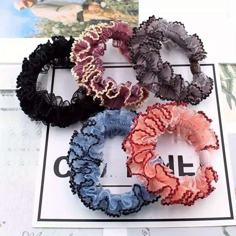 Sweet Lace Hair Ties For Girls