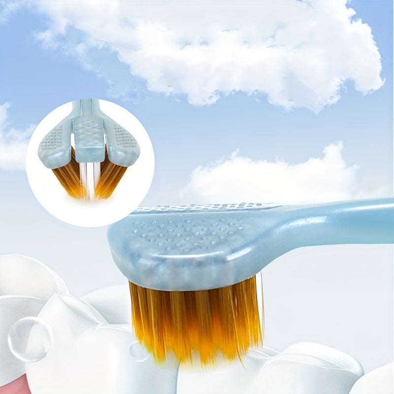 4-Pack Adult Manual Toothbrushes