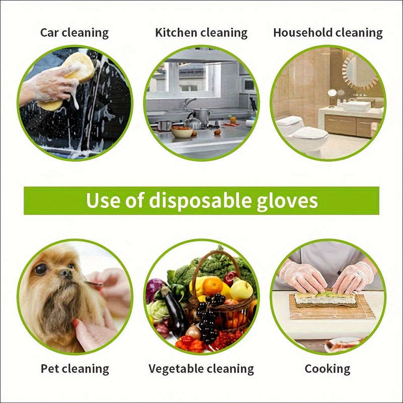 100 Pack Premium Women's Disposable Gloves