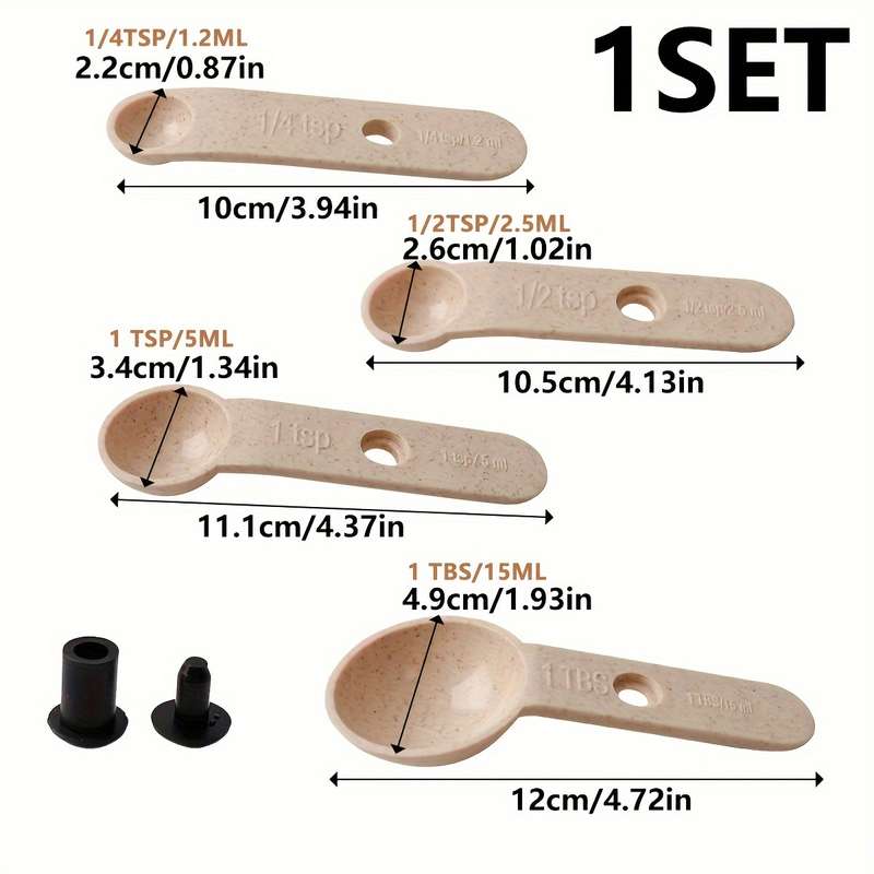 High-Quality Wheat Straw Kitchen Utensil Set