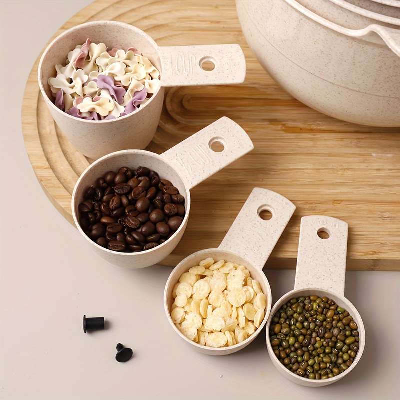 High-Quality Wheat Straw Kitchen Utensil Set