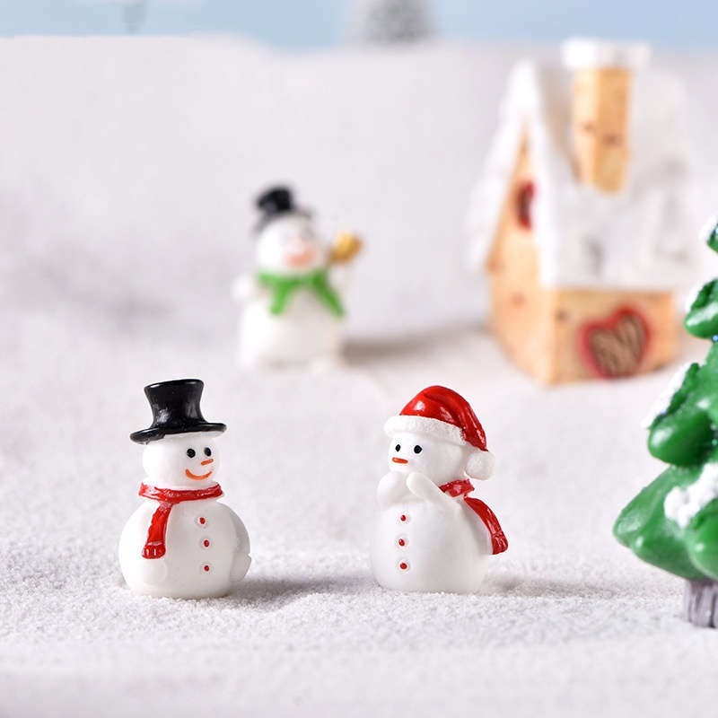 1pc Resin Snowman,
