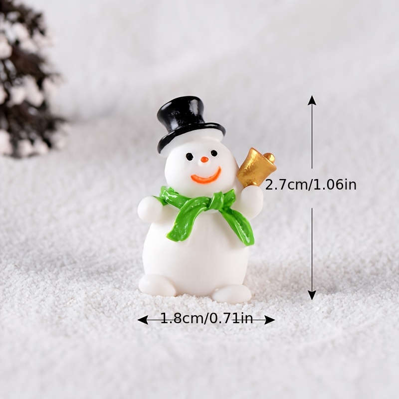 1pc Resin Snowman,
