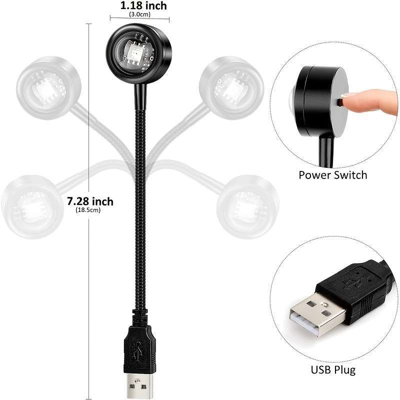 Sunset USB Projection Lamp