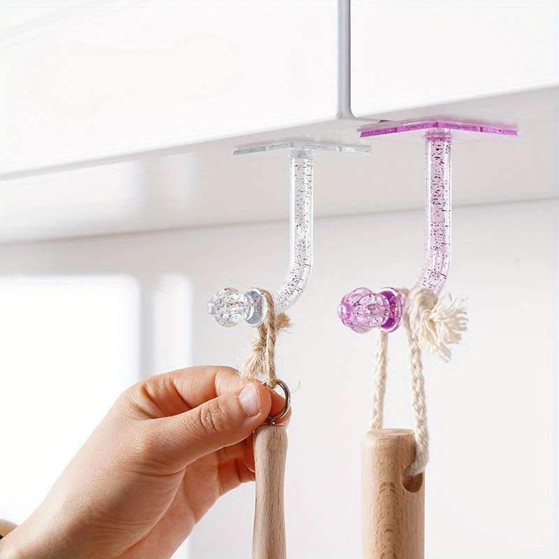 Sparkling Transparent Hair Tie Organizer