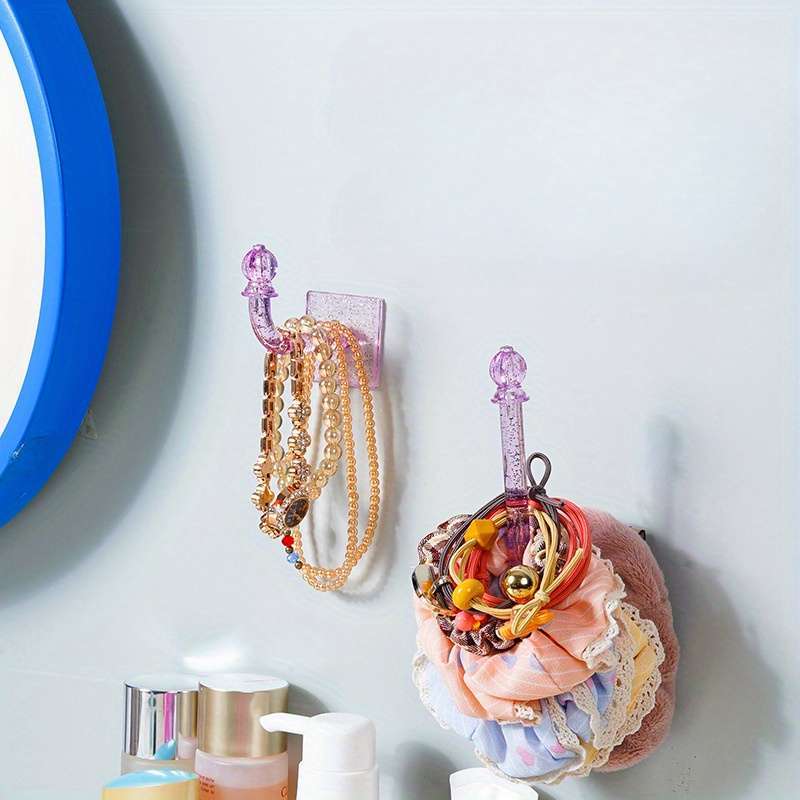 Sparkling Transparent Hair Tie Organizer