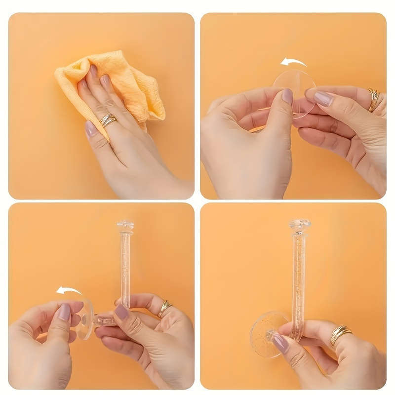 Sparkling Transparent Hair Tie Organizer