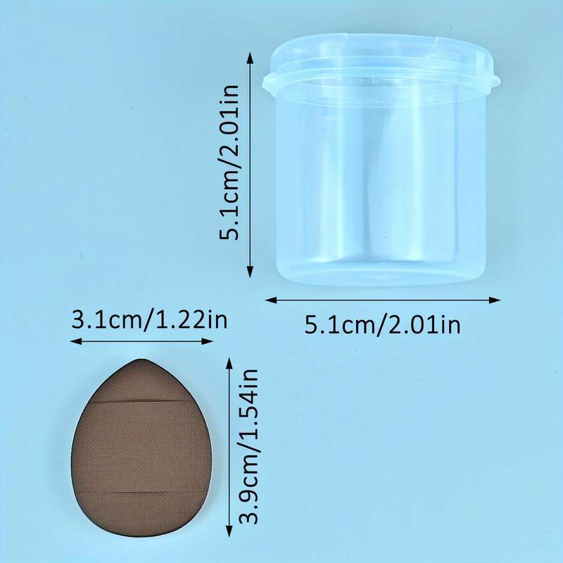 Makeup sponge box