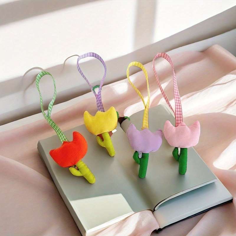 Charming Tulip Keychain