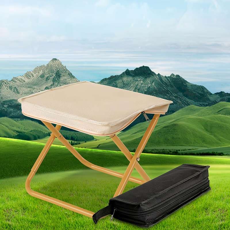 Foldable Iron Alloy Bench