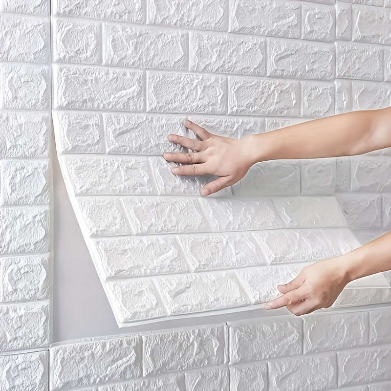 40 PCS 3D Wall Tile Stickers