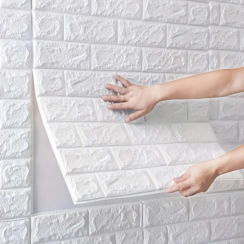 40 PCS 3D Wall Tile Stickers