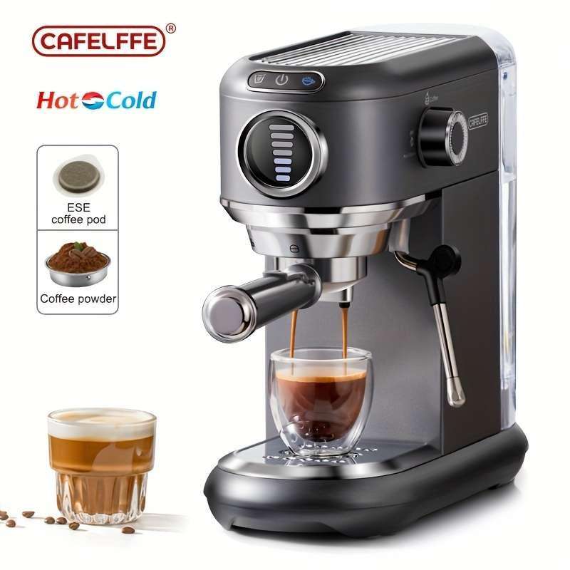 Stainless Steel Espresso Machine