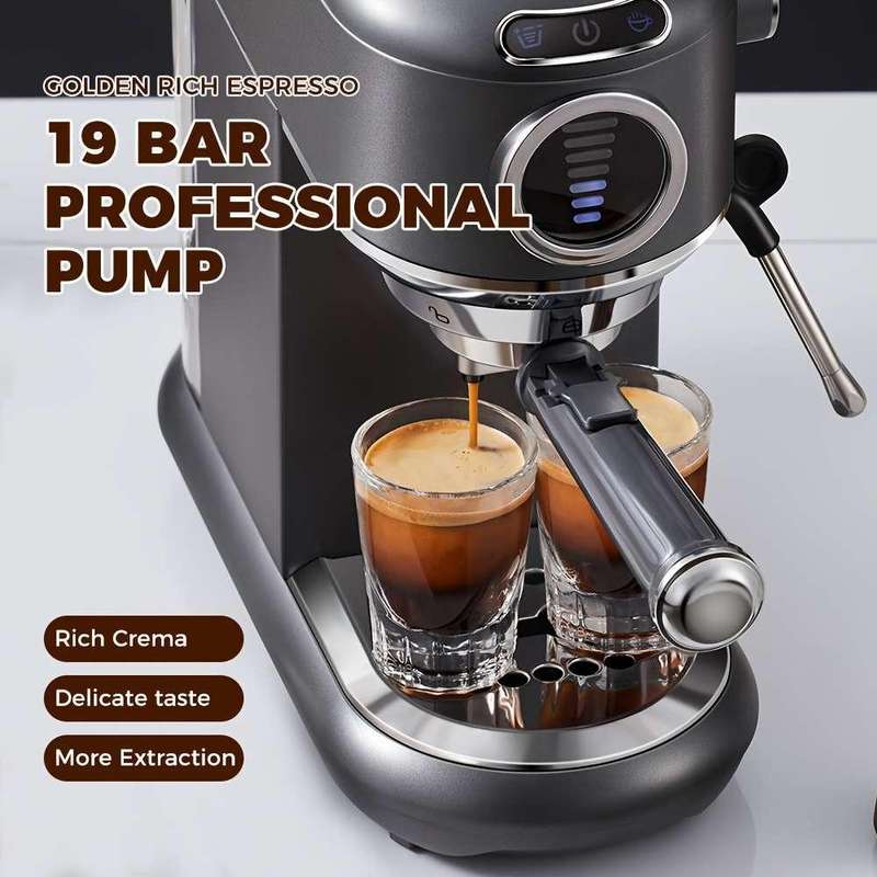 Stainless Steel Espresso Machine