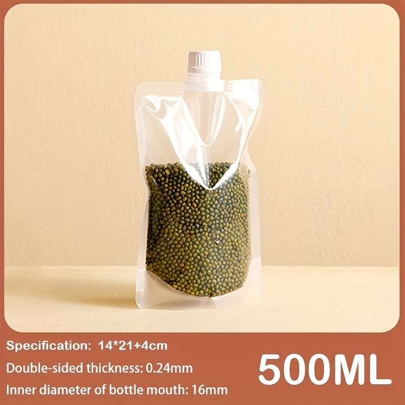 500ML Reusable PET Food Storage Bag