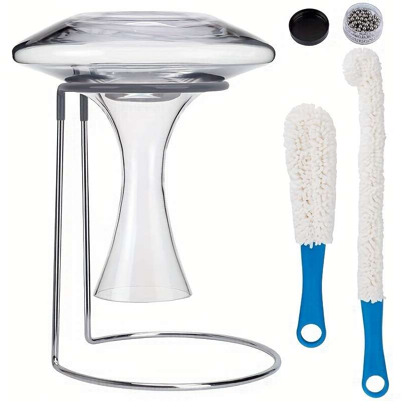 Elegant Wine Decanter Drying Stand