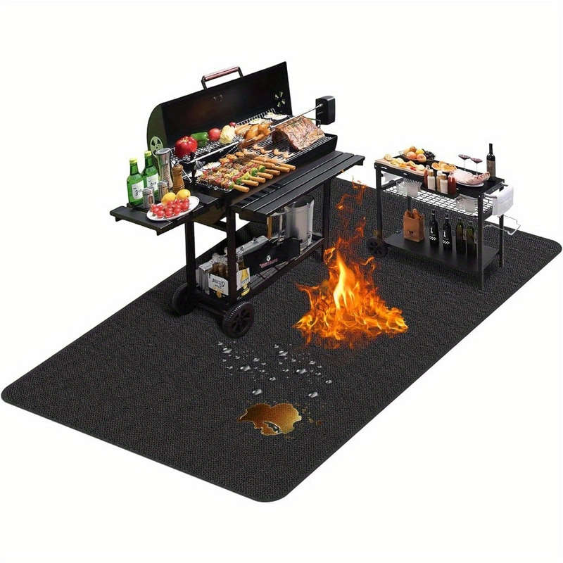 Under Grill Mats for Outdoor Grill
