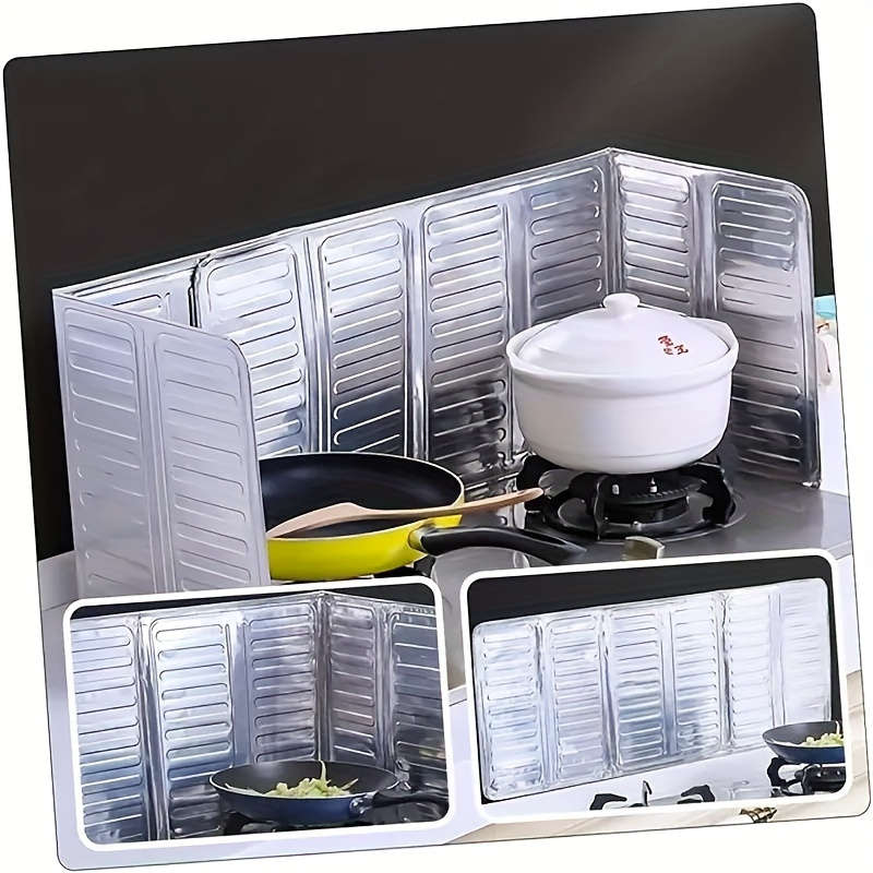2pcs Nonstick Kitchen Splatter Guard