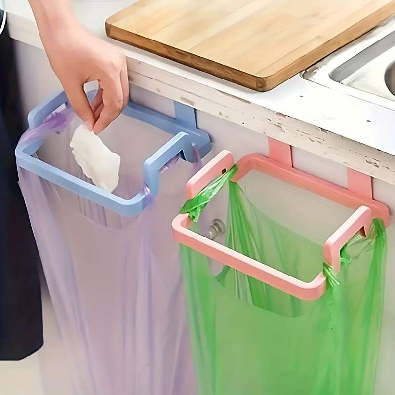 1pc Over-The-Cabinet Garbage Containe