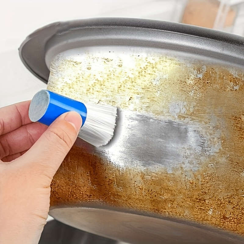 1pc Magic Plastic Pot Rust Remover Cleaning Brush Stick