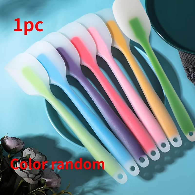 1pc Silicone Spatula For Baking And Cooking