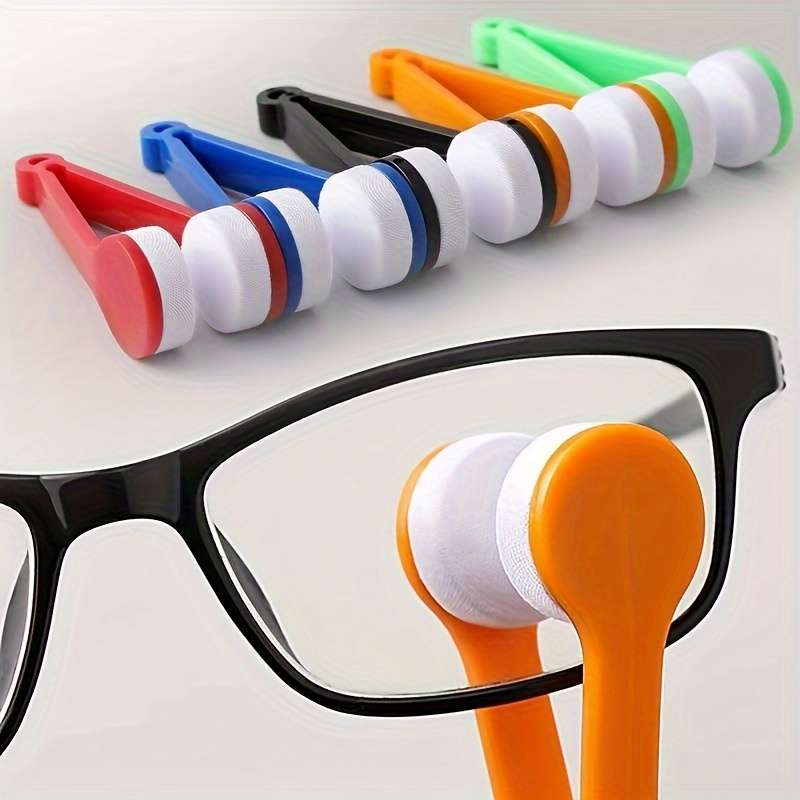 1pc Multi-Color Glasses Cleaning Wipe - Portable