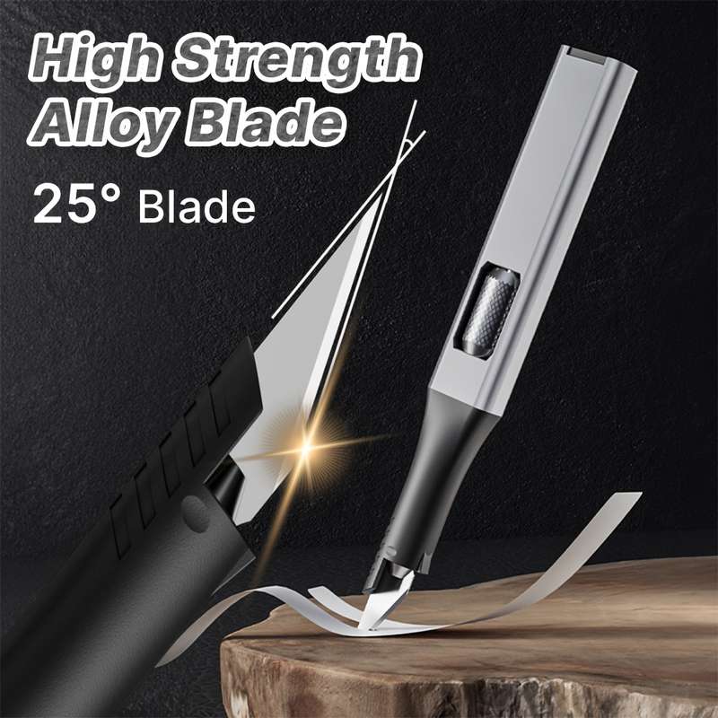 Aluminum Handle Carving Knife