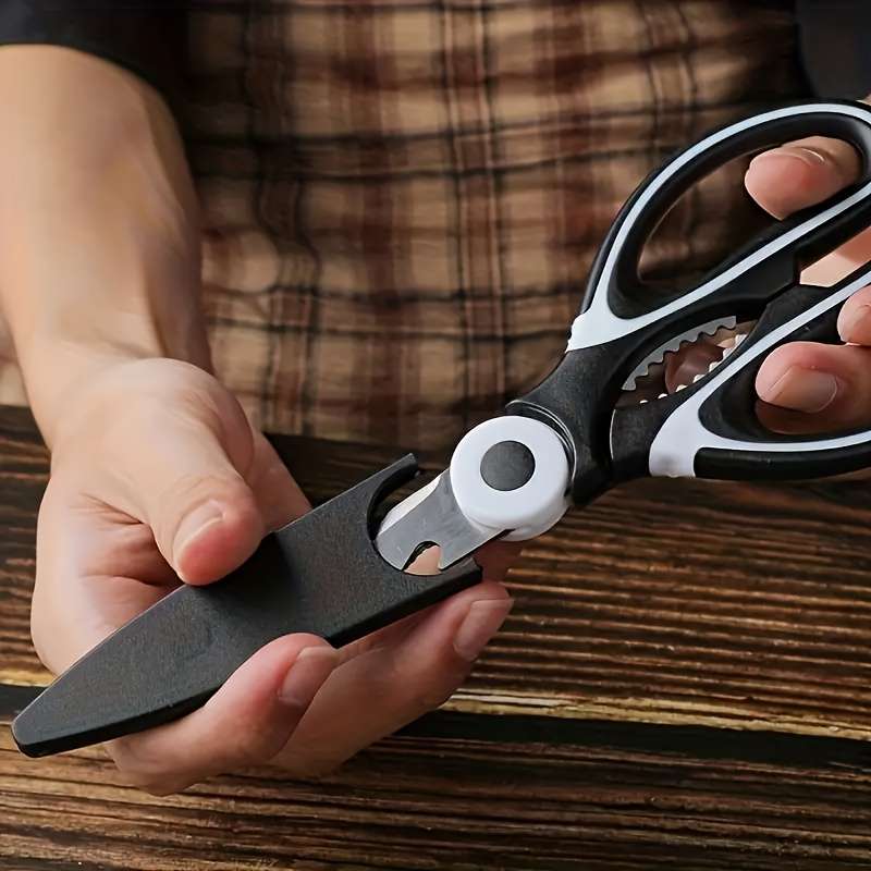 Heavy-Duty Stainless Steel Kitchen Scissors